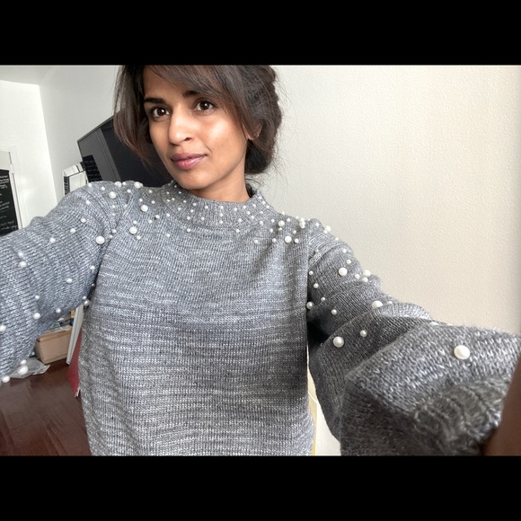 Pearl detail sweater - Picture 1 of 4